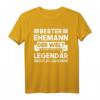 Porzellanhochzeit 20 Jahre Verheiratet T-Shirt – Lustiges Jubiläumsgeschenk für Ehemann & Ehepaar Fans