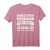Porzellanhochzeit 20 Jahre Verheiratet T-Shirt – Lustiges Jubiläumsgeschenk für Ehemann & Ehepaar Fans