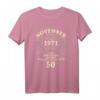 50. Geburtstag Geschenk für Mann Frau - Legendär Seit November 1971 Vintage T-Shirt für Jubilare