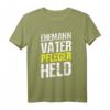 Vatertag Ehemann Vater Pfleger Krankenpfleger Spruch Herren T-Shirt – Humorvolles Geschenk für Pflegekräfte, Ehemänner & Helden im Pflegeberuf