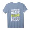Vatertag Ehemann Vater Pfleger Krankenpfleger Spruch Herren T-Shirt – Humorvolles Geschenk für Pflegekräfte, Ehemänner & Helden im Pflegeberuf