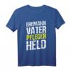 Vatertag Ehemann Vater Pfleger Krankenpfleger Spruch Herren T-Shirt – Humorvolles Geschenk für Pflegekräfte, Ehemänner & Helden im Pflegeberuf