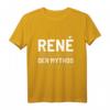 Rene Mann Mythos Legende Beschützer Ehemann T-Shirt – Persönliches Geschenk für Ehemänner, ideal für Jubiläum & Geburtstag