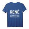 Rene Mann Mythos Legende Beschützer Ehemann T-Shirt – Persönliches Geschenk für Ehemänner, ideal für Jubiläum & Geburtstag