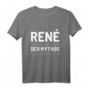 Rene Mann Mythos Legende Beschützer Ehemann T-Shirt – Persönliches Geschenk für Ehemänner, ideal für Jubiläum & Geburtstag