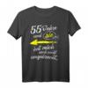 Herren 55 Hochzeitstag Geschenk - Lustiges 55 Jahr Verheiratet T-Shirt für Ehemann & Ehefrau, Partnergeschenk zum Jubiläum