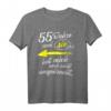 Herren 55 Hochzeitstag Geschenk - Lustiges 55 Jahr Verheiratet T-Shirt für Ehemann & Ehefrau, Partnergeschenk zum Jubiläum