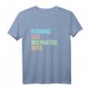 Ehemann Papa BBQ Meister Held T-Shirt – Perfektes Geschenk für Grillfans, BBQ Meister & Grillparty-Outfit für Männer