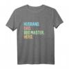 Ehemann Papa BBQ Meister Held T-Shirt – Perfektes Geschenk für Grillfans, BBQ Meister & Grillparty-Outfit für Männer