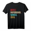 Bester Ehemann seit 2011 T-Shirt zum 11. Hochzeitstag – Romantisches Vintage Geschenk für Ehemänner und Ehepaare