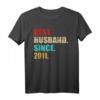 Bester Ehemann seit 2011 T-Shirt zum 11. Hochzeitstag – Romantisches Vintage Geschenk für Ehemänner und Ehepaare