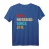 Bester Ehemann seit 2011 T-Shirt zum 11. Hochzeitstag – Romantisches Vintage Geschenk für Ehemänner und Ehepaare