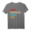 Bester Ehemann seit 2011 T-Shirt zum 11. Hochzeitstag – Romantisches Vintage Geschenk für Ehemänner und Ehepaare
