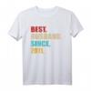 Bester Ehemann seit 2011 T-Shirt zum 11. Hochzeitstag – Romantisches Vintage Geschenk für Ehemänner und Ehepaare
