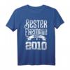 Herren Geschenk zur Rosenhochzeit 2020 - Bester Ehemann seit 2010 T-Shirt als lustiges Partnerlook für den Jahrestag