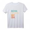 Bester Ehemann Seit 2014 - 10. Hochzeitstag T-Shirt für Männer, Vintage Design für 10 Jahre Ehe Geschenk