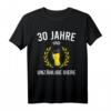 Herren Perlenhochzeit 30. Hochzeitstag Bester Ehemann Bier Geschenk T-Shirt - Originelles Jahrestagsgeschenk für Ehemänner mit Humor