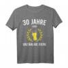 Herren Perlenhochzeit 30. Hochzeitstag Bester Ehemann Bier Geschenk T-Shirt - Originelles Jahrestagsgeschenk für Ehemänner mit Humor