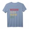 Husband Daddy Pastor Hero HapDeer T-Shirt – Personalisiertes Geschenk für Ehemann, Pastor und Held im kirchlichen Dienst