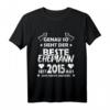 Herren Geschenk zum 5. Hochzeitstag - Bester Ehemann seit 2015 Partnerlook T-Shirt für Paare & Jubiläumsgeschenke