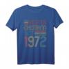 52. Hochzeitstag T-Shirt - Bester Ehemann seit 1972 Geschenkidee für den 52. Jahrestag