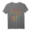 52. Hochzeitstag T-Shirt - Bester Ehemann seit 1972 Geschenkidee für den 52. Jahrestag