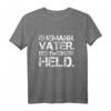 Ehemann Vater Schweißer Held Vatertagsgeschenk T-Shirt – Lustiges Geschenk für den Familienhelden, Papa und Beschützer