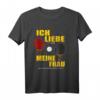 Ich liebe es wenn meine Frau mich Tischtennis spielen lässt T-Shirt – Lustiges Geschenk für Ehemänner zu Geburtstag, Weihnachten & Vatertag