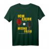 Ich liebe es wenn meine Frau mich Tischtennis spielen lässt T-Shirt – Lustiges Geschenk für Ehemänner zu Geburtstag, Weihnachten & Vatertag