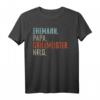 Ehemann Papa Grillmeister Held T-Shirt – Vintage Geschenk für Weihnachten, Geburtstag & Vatertag für echte Grillfans