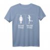 Laufgeschenk für Ehemann & Ehefrau - Lustiges Lauf-T-Shirt mit Humor für Trail Runner, Marathon & Fun Run