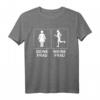 Laufgeschenk für Ehemann & Ehefrau - Lustiges Lauf-T-Shirt mit Humor für Trail Runner, Marathon & Fun Run