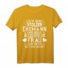 Ich bin stolzer Ehemann einer absolut fantastischen Frau - Lustiges Valentinstag T-Shirt für Paare, Freunde & Familien