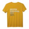 Bester Ehemann seit 2017 - 6. Hochzeitstag T-Shirt für Paare, lustiges Geschenk zum Jahrestag oder Geburtstag