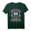 25. Hochzeitstag Silberhochzeit T-Shirt für Ehefrau – Klassisches Jubiläumsdesign für 25 Jahre Liebe, Ehe und Familie