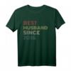 Herren T-Shirt zum 3. Hochzeitstag - Bester Ehemann seit 2016 Geschenk im Vintage- und Retro-Stil für ihn