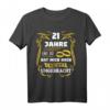 Herren Opalhochzeit T-Shirt zum 21. Hochzeitstag - Lustiges Geschenk für Ehemann mit Spruch '21 Jahre und sie hat mich noch nicht umgebracht'