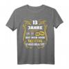 Veilchenhochzeit 13. Hochzeitstag Ehemann Geschenk T-Shirt - Witziges Jubiläums-Shirt für humorvolle Paare