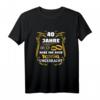 Rubinhochzeit 40. Hochzeitstag Ehemann Geschenk T-Shirt - Humorvolles Jubiläums-Shirt mit Spruch für den besonderen Tag