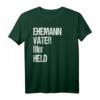 Lustiges Vatertags Geschenk Shirt mit personalisiertem Aufdruck 'Ehemann Vater Itler Held' – Perfektes Geschenk für Papa, Papi, Dad zu Geburtstag, Weihnachten und Vatertag