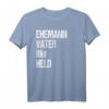 Lustiges Vatertags Geschenk Shirt mit personalisiertem Aufdruck 'Ehemann Vater Itler Held' – Perfektes Geschenk für Papa, Papi, Dad zu Geburtstag, Weihnachten und Vatertag