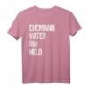 Lustiges Vatertags Geschenk Shirt mit personalisiertem Aufdruck 'Ehemann Vater Itler Held' – Perfektes Geschenk für Papa, Papi, Dad zu Geburtstag, Weihnachten und Vatertag