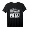 Silberhochzeit 25 Jahre Geschenk für Ehemann - Personalisiertes T-Shirt mit Spruch für den 25. Hochzeitstag & Silberhochzeitsdeko