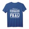 Silberhochzeit 25 Jahre Geschenk für Ehemann - Personalisiertes T-Shirt mit Spruch für den 25. Hochzeitstag & Silberhochzeitsdeko