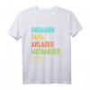 Herren Anlagenmechaniker Ehemann Papa Held Handwerker T-Shirt - Lustiges Geschenk für Industriemeister, Heizungsbauer & Reparaturprofis