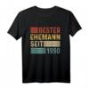 Herren Bester Ehemann seit 1990 Perlenhochzeit Hochzeitstag T-Shirt – Lustiges Geschenk für 30 Jahre Ehe & runden Geburtstag