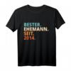Bester Ehemann seit 2014 T-Shirt – Perfektes Geschenk zum 8. Hochzeitstag & Jahrestag für Ehemänner