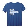 Bester Ehemann Hochzeitstag T-Shirt - Romantisches Geschenk für Ehemänner zum Jubiläum & Feier