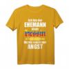 Lustiges Hessensprüche T-Shirt für Ehemänner | Hessen Landesfarben & Wappen | Originelles Geschenk für Hessinnen und Hessen-Fans