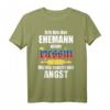 Lustiges Hessensprüche T-Shirt für Ehemänner | Hessen Landesfarben & Wappen | Originelles Geschenk für Hessinnen und Hessen-Fans